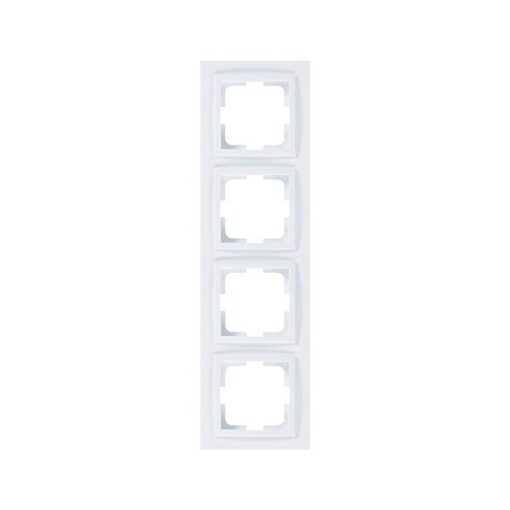 ΠΛΑΙΣΙΟ 4 ΘΕΣΕΩΝ ΛΕΥΚΟ EUROLAMP – 152-10183