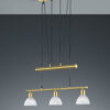 Κρεμαστό Φωτιστικό Trio Lighting LED 5W E14 Ορείχαλκος Ματ Μεταλλικό 400lm 3000K  371010308