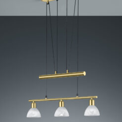 Κρεμαστό Φωτιστικό Trio Lighting LED 5W E14 Ορείχαλκος Ματ Μεταλλικό 400lm 3000K  371010308