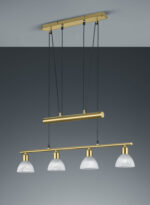 Κρεμαστό Φωτιστικό Trio Lighting LED 5W E14 Ορείχαλκος Ματ Μεταλλικό 400lm 3000K  371010408
