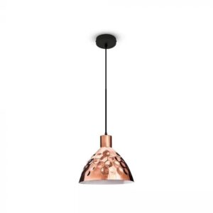 Κρεμαστό Φωτιστικό Οροφής Μεταλλικό Rose Gold Σφυρήλατο V-TAC – 3711