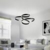 Κρεμαστό Φωτιστικό Trio Lighting LED 52W  Ανθρακί Μεταλλικό Step Dimmable 6500lm 3000K  371310142