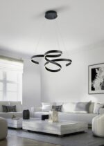 Κρεμαστό Φωτιστικό Trio Lighting LED 52W  Ανθρακί Μεταλλικό Step Dimmable 6500lm 3000K  371310142