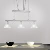 Κρεμαστό Φωτιστικό Trio Lighting   E14 Νίκελ Ματ Μεταλλικό    3751031-07