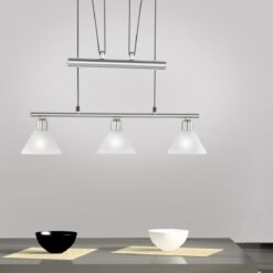 Κρεμαστό Φωτιστικό Trio Lighting   E14 Νίκελ Ματ Μεταλλικό    3751031-07