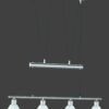 Κρεμαστό Φωτιστικό Trio Lighting   E14 Νίκελ Ματ Μεταλλικό    3751041-07