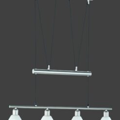 Κρεμαστό Φωτιστικό Trio Lighting   E14 Νίκελ Ματ Μεταλλικό    3751041-07