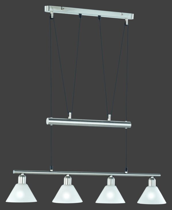 Κρεμαστό Φωτιστικό Trio Lighting   E14 Νίκελ Ματ Μεταλλικό    3751041-07