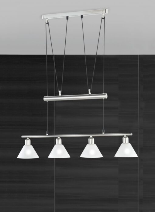 Κρεμαστό Φωτιστικό Trio Lighting   E14 Νίκελ Ματ Μεταλλικό    3751041-07