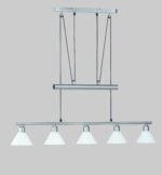 Κρεμαστό Φωτιστικό Trio Lighting   E14 Νίκελ Ματ Μεταλλικό    3751051-07