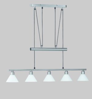 Κρεμαστό Φωτιστικό Trio Lighting   E14 Νίκελ Ματ Μεταλλικό    3751051-07