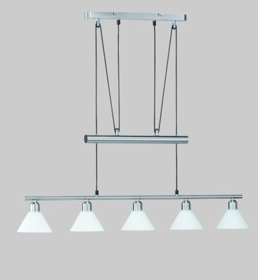 Κρεμαστό Φωτιστικό Trio Lighting   E14 Νίκελ Ματ Μεταλλικό    3751051-07