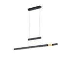 Κρεμαστό Φωτιστικό Trio Lighting  LED 45W Μαύρο Ματ Μεταλλικό Step Dimmable 5300lm  2700K – 5000K – 375310502