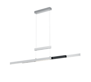 Κρεμαστό Φωτιστικό Trio Lighting  LED 45W Βουρτσισμένο Αλουμίνιο Μεταλλικό Step Dimmable 5300lm  2700K – 5000K – 375310505