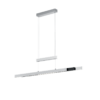 Κρεμαστό Φωτιστικό Trio Lighting  LED 45W Βουρτσισμένο Αλουμίνιο Μεταλλικό Step Dimmable 5300lm  2700K – 5000K – 375310505