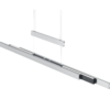 Κρεμαστό Φωτιστικό Trio Lighting  LED 45W Βουρτσισμένο Αλουμίνιο Μεταλλικό Step Dimmable 5300lm  2700K – 5000K – 375310505