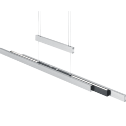 Κρεμαστό Φωτιστικό Trio Lighting  LED 45W Βουρτσισμένο Αλουμίνιο Μεταλλικό Step Dimmable 5300lm  2700K – 5000K – 375310505