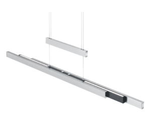 Κρεμαστό Φωτιστικό Trio Lighting  LED 45W Βουρτσισμένο Αλουμίνιο Μεταλλικό Step Dimmable 5300lm  2700K – 5000K – 375310505