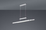 Κρεμαστό Φωτιστικό Trio Lighting LED 42W  Νίκελ Ματ Μεταλλικό Step Dimmable 4000lm 2700K – 5000K  375310507