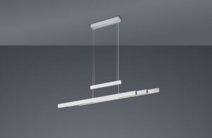 Κρεμαστό Φωτιστικό Trio Lighting LED 42W  Νίκελ Ματ Μεταλλικό Step Dimmable 4000lm 2700K – 5000K  375310507