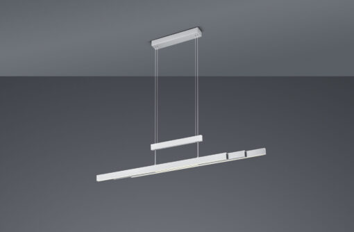 Κρεμαστό Φωτιστικό Trio Lighting LED 42W  Νίκελ Ματ Μεταλλικό Step Dimmable 4000lm 2700K – 5000K  375310507