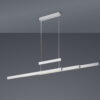 Κρεμαστό Φωτιστικό Trio Lighting LED 42W  Νίκελ Ματ Μεταλλικό Step Dimmable 4000lm 2700K – 5000K  375310507