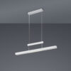Κρεμαστό Φωτιστικό Trio Lighting LED 42W  Νίκελ Ματ Μεταλλικό Step Dimmable 4000lm 2700K – 5000K  375310507