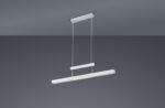 Κρεμαστό Φωτιστικό Trio Lighting LED 42W  Νίκελ Ματ Μεταλλικό Step Dimmable 4000lm 2700K – 5000K  375310507
