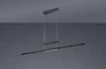 Κρεμαστό Φωτιστικό Trio Lighting LED 42W  Μαύρο Ματ Μεταλλικό Step Dimmable 4000lm 2700K – 5000K  375310532