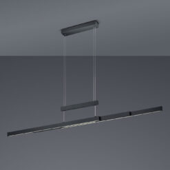 Κρεμαστό Φωτιστικό Trio Lighting LED 42W  Μαύρο Ματ Μεταλλικό Step Dimmable 4000lm 2700K – 5000K  375310532