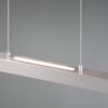 Κρεμαστό Φωτιστικό Up-Down Trio Lighting LED 44W  Νίκελ Ματ Μεταλλικό Step Dimmable 4400lm 3000K  375510407