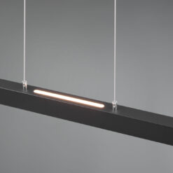 Κρεμαστό Φωτιστικό Up-Down Trio Lighting LED 44W  Μαύρο Ματ Μεταλλικό Step Dimmable 4400lm 3000K  375510432