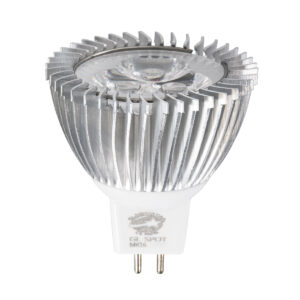 GloboStar® 76021 Σποτ LED GU5.3 MR16 3W 280lm 30° DC 12V IP20 Φ5 x Υ5.2cm Φυσικό Λευκό 4500K – 2 Χρόνια Εγγύηση