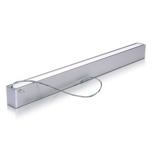 LED Γραμμικό Κρεμαστό Φωτιστικό 120cm Ασημί Up Down Linkable 60W V-TAC PRO Samsung Chip 6000lm 120° Φυσικό Λευκό 4000K – 378