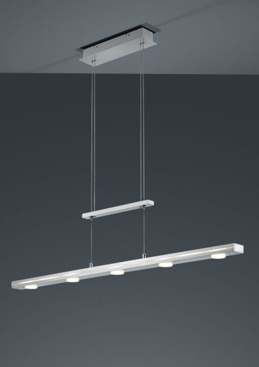 Κρεμαστό Φωτιστικό Trio Lighting LED 3,5W  Νίκελ Ματ Μεταλλικό Step Dimmable 350lm 3000 + 5000K  379190707