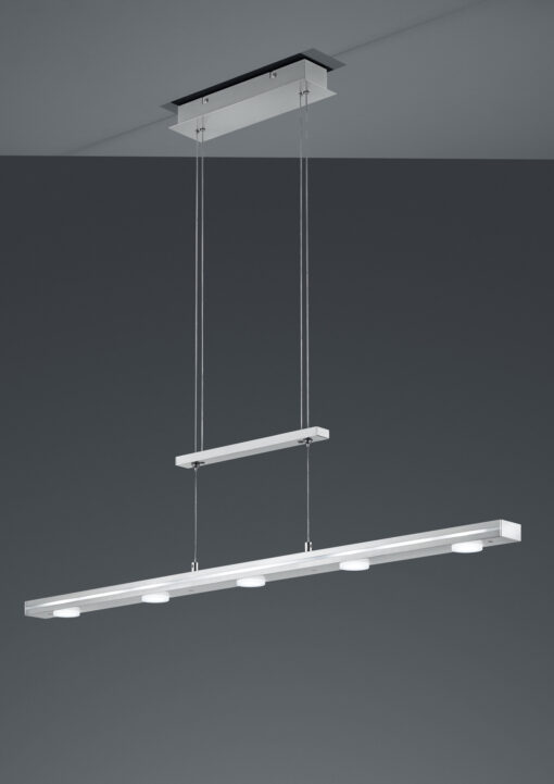 Κρεμαστό Φωτιστικό Trio Lighting LED 3,5W  Νίκελ Ματ Μεταλλικό Step Dimmable 350lm 3000 + 5000K  379190707