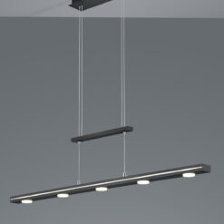 Κρεμαστό Φωτιστικό Trio Lighting LED 3,5W  Μαύρο Ματ Μεταλλικό 350lm 3000 + 5000K  379190732