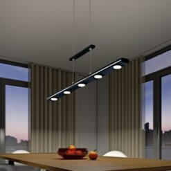 Κρεμαστό Φωτιστικό Trio Lighting LED 3,5W  Μαύρο Ματ Μεταλλικό 350lm 3000 + 5000K  379190732