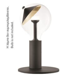 ΦΩΤΙΣΤΙΚΟ "MOVE ME" ΕΠΙΤΡΑΠΕΖΙΟ ΜΑΥΡΟ ΚΟΛΩΝΑ EUROLAMP – 147-81896
