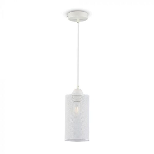 Κρεμαστό Φωτιστικό Οροφής Μεταλλικό με Matt Λευκό σώμα V-TAC – 3829