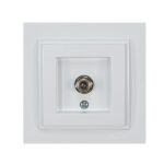 ΠΡΙΖΑ TV F CONNECTOR ΛΕΥΚΗ EUROLAMP – 152-10142