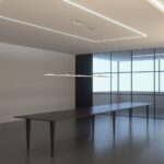 Κρεμαστό Γραμμικό Φωτιστικό LED Οροφής 36W V-TAC 120° 2700lm Χρώμιο Φυσικό Λευκό 4000K – 3892