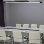 Γραμμικό Φωτιστικό Οροφής/Τοίχου LED 36W V-TAC 120° 2700lm Χρώμιο Φυσικό Λευκό 4000K – 3893