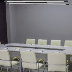 Γραμμικό Φωτιστικό Οροφής/Τοίχου LED 36W V-TAC 120° 2700lm Χρώμιο Φυσικό Λευκό 4000K – 3893