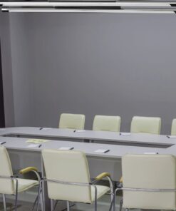 Γραμμικό Φωτιστικό Οροφής/Τοίχου LED 36W V-TAC 120° 2700lm Χρώμιο Φυσικό Λευκό 4000K – 3893