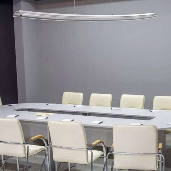 Κρεμαστό Φωτιστικό LED με ντίζες 18W Γυάλινο 4000K Φυσικό λευκό V-TAC – 3898