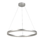 InLight Κρεμαστό φωτιστικό LED 45W 3CCT (by switch on base)   6095-C-Silver