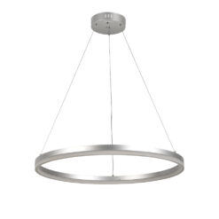 InLight Κρεμαστό φωτιστικό LED 45W 3CCT (by switch on base)   6095-C-Silver