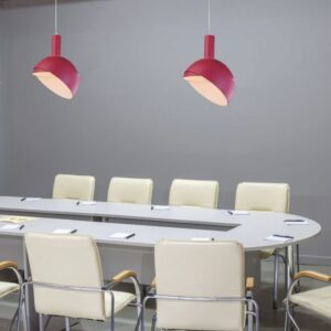 Κρεμαστό Φωτιστικό Οροφής Πλαστικό με Αλουμίνιο Κινούμενο κάλυμμα Ροζ V-TAC – 3923