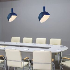 Κρεμαστό Φωτιστικό Οροφής Πλαστικό με Αλουμίνιο Κινούμενο κάλυμμα Μπλε V-TAC – 3925